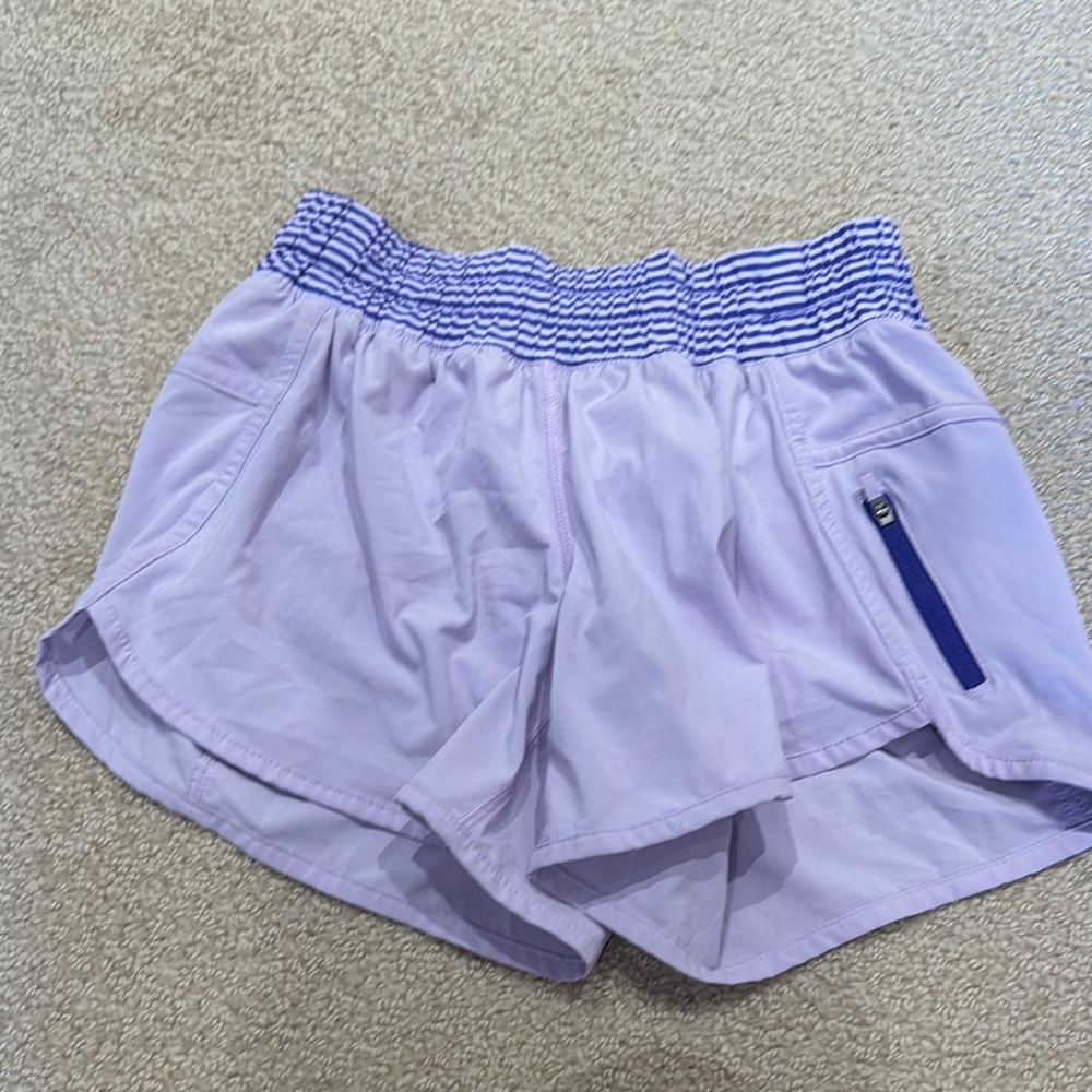 Women's Lavender Athletic Shorts